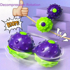 Christmas Gift Radish Fingertip Gyroscope Portable Fun Massage Ball