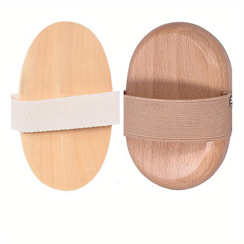 Scalp Massage Comb Wood Bristle Hair Comb Mini Hair Comb Round Air