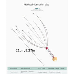 Octopus Head Massager - Relieve Muscle Tension Instantly