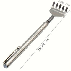 Adjustable Back Scratcher Stainless Steel Telescopic Massager