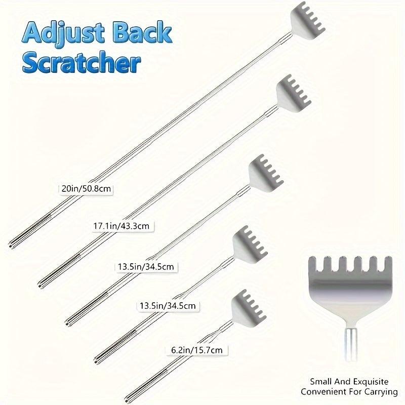 Telescoping Back Scratcher Stainless Steel Rod