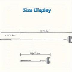 Telescoping Back Scratcher Stainless Steel Rod