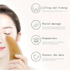 2pcs Natural Angle Gua Sha Scraping Board Massage Tool