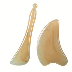 2pcs Natural Angle Gua Sha Scraping Board Massage Tool