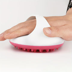 Pink Massage Brush Cleaning Brush Scalp Massage Tool