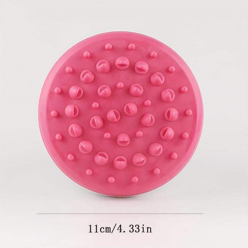 Pink Massage Brush Cleaning Brush Scalp Massage Tool