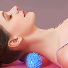 2pcs Peanut Ball Massage Ball PVC Muscle Relaxation Acupoint Massage Ball