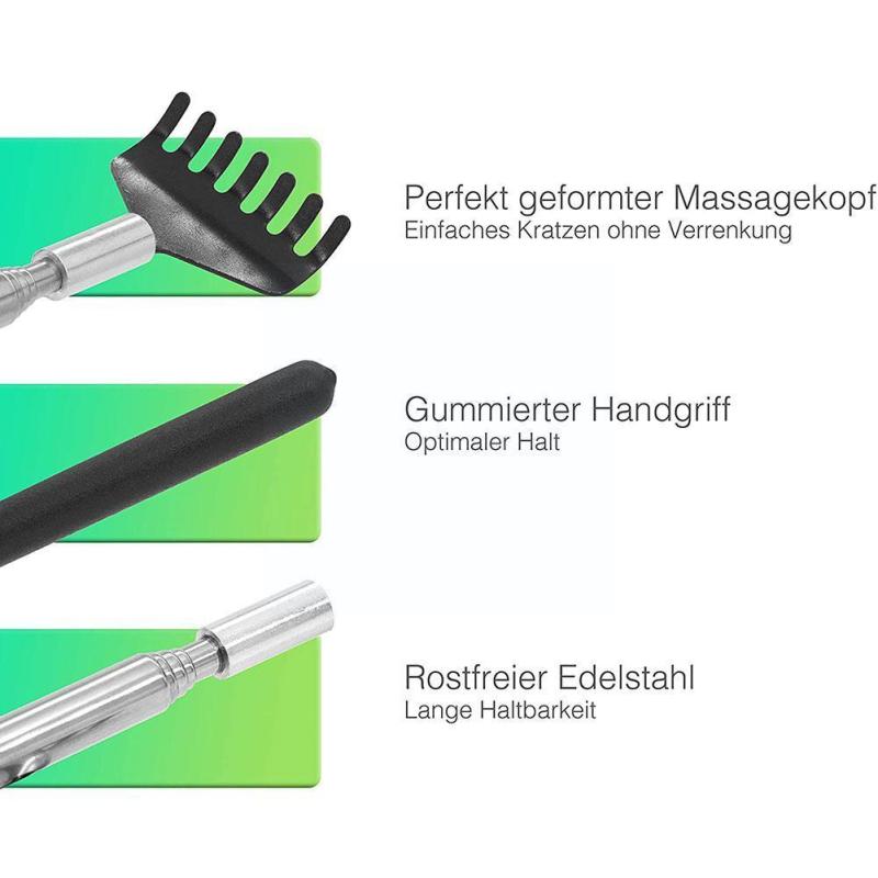 Extendable Back Scratcher - Scratch & Massage Your Back