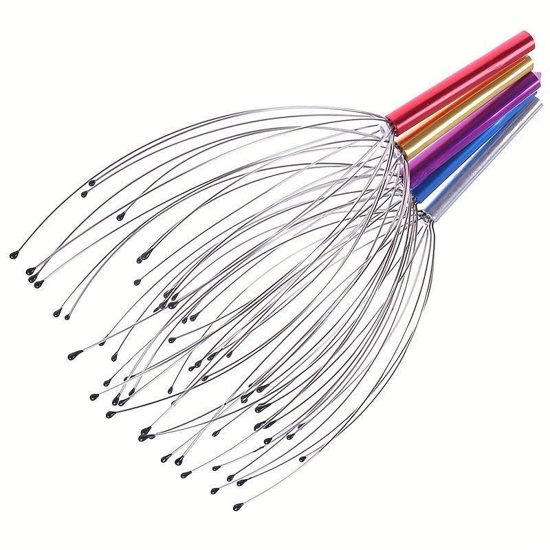 Stainless Steel Head Massager Eight Claw Fish Shape Scalp Massagers