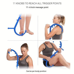 S Shaped Point Massage Hook for Deep Relaxation & Yoga