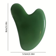 Jade Stone Gua Sha Facial Tool for Scraping Massage & Lymphatic Massagers