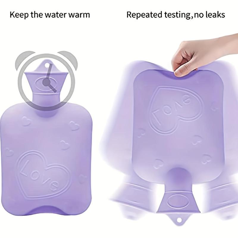 2pcs Water Warm Belt & Hand Warmer Set Hot Water Bag Waist Belly Warmer