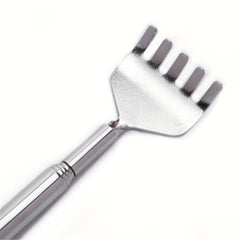 Metal Back Scratcher Retractable Extendable Itch Relief Portable Travel Home