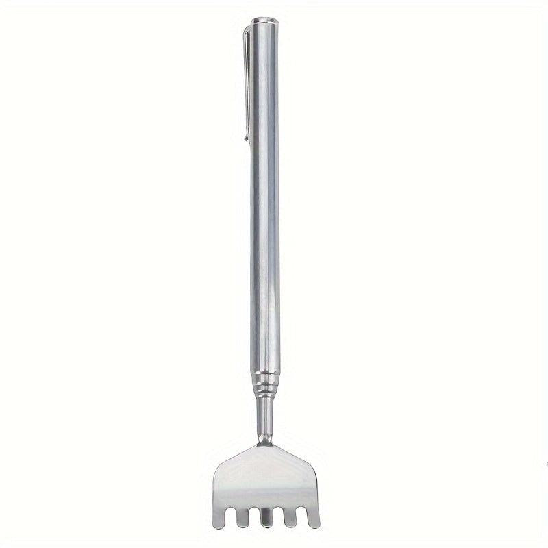 Metal Back Scratcher Retractable Extendable Itch Relief Portable Travel Home