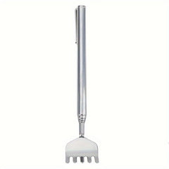 Metal Back Scratcher Retractable Extendable Itch Relief Portable Travel Home