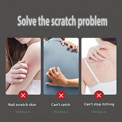 Retractable Back Massage Trumpet Massager, Relaxing Stainless Steel Material