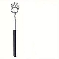 Retractable Back Massage Trumpet Massager, Relaxing Stainless Steel Material