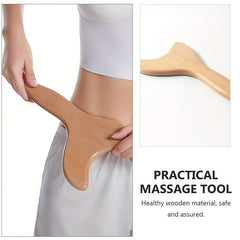 Wooden Gua Sha Tools Paddle Massager for Back Legs Arms