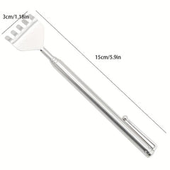 Extendable Back Scratcher Stainless Steel Telescopic Anti Itch Claw Massager