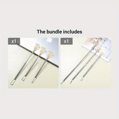 Extendable Stainless Steel Back Scratcher For Itch Relief And Massage