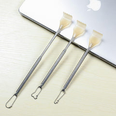 Extendable Stainless Steel Back Scratcher For Itch Relief And Massage