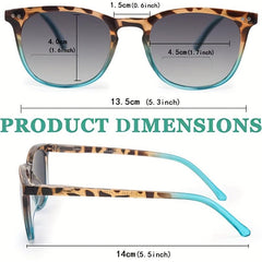 Dolarosey Bifocal Reading Sunglasses Women Spring Hinge UV Protection