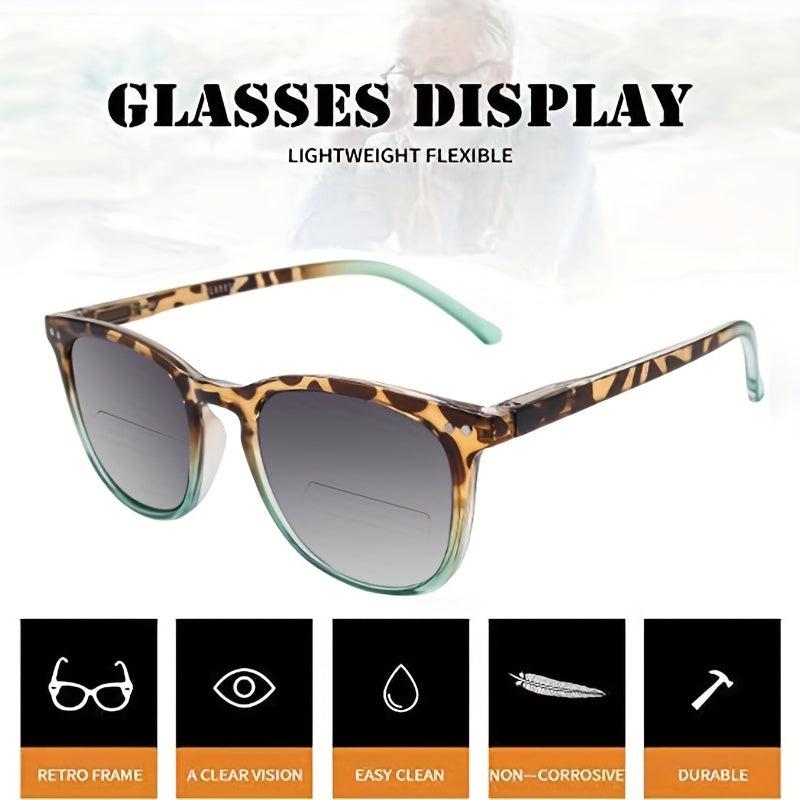 Dolarosey Bifocal Reading Sunglasses Women Spring Hinge UV Protection