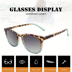 Dolarosey Bifocal Reading Sunglasses Women Spring Hinge UV Protection