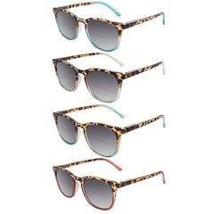 Dolarosey Bifocal Reading Sunglasses Women Spring Hinge UV Protection