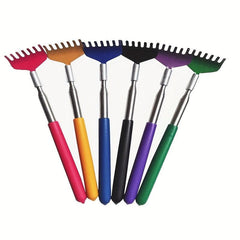 Adjustable Metal Telescopic Back Scratcher Portable Handheld Extendable