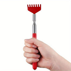 Adjustable Metal Telescopic Back Scratcher Portable Handheld Extendable