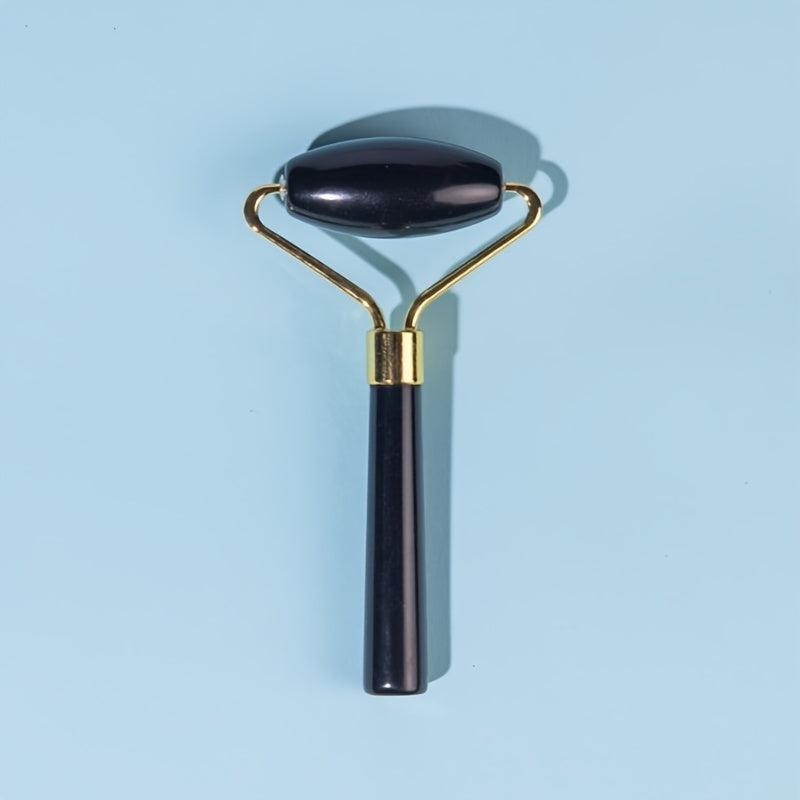 Jade Roller Face Massager Real Stone Massage Home Use