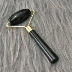 Jade Roller Face Massager Real Stone Massage Home Use