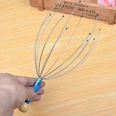 Octopus Head Scalp Massage Body Massager Stress Relief Metal Massager