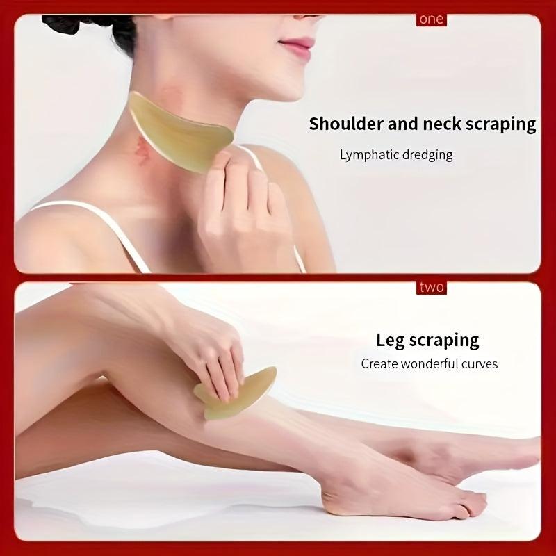 Triangle Heart Gua Sha Board Trigger Acupressure Massage Tool