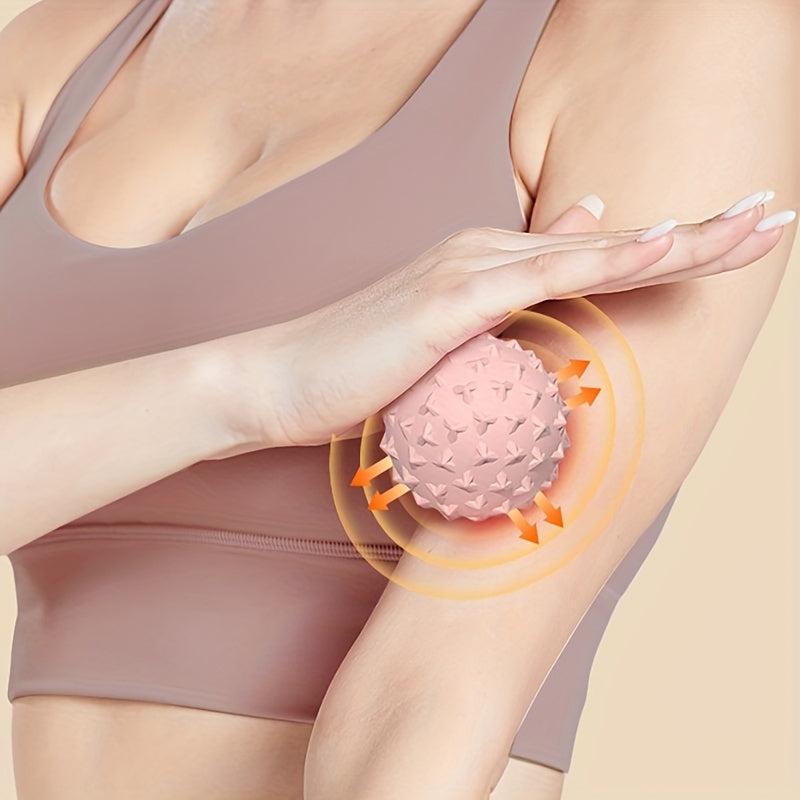 Spiky Massage Balls for Foot Back Muscles Soft to Firm Spiked Massagers