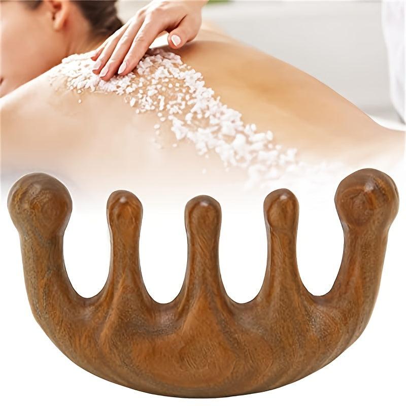 Wooden Scalp Massage Comb Head Massage Tool