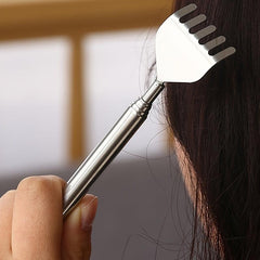 Extendable Back Scratcher Stainless Steel Telescopic Massager