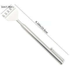 Extendable Back Scratcher Stainless Steel Telescopic Massager