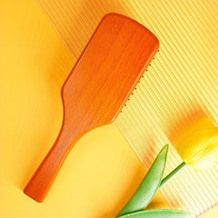 Grass Grain Wood Massage Comb Hair Cushion Comb Scalp Massage Comb