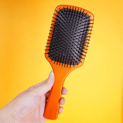 Grass Grain Wood Massage Comb Hair Cushion Comb Scalp Massage Comb