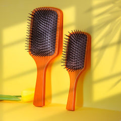 Grass Grain Wood Massage Comb Hair Cushion Comb Scalp Massage Comb