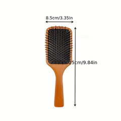 Grass Grain Wood Massage Comb Hair Cushion Comb Scalp Massage Comb