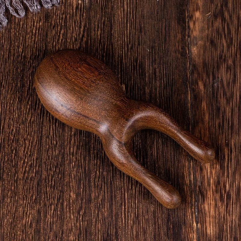 Wooden Manual Head Massager for Full Body Massage and Scalp Gua Sha Board