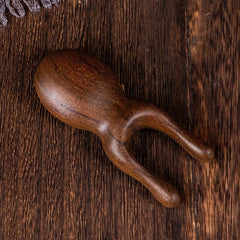 Wooden Manual Head Massager for Full Body Massage and Scalp Gua Sha Board