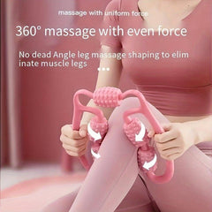 Five Wheel Fitness Massage Clip Leg Massage Roller