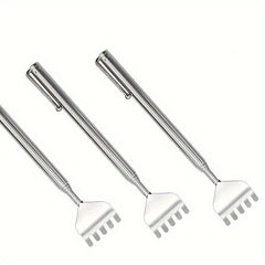 3pcs Adjustable Stainless Steel Back Scratcher Anti Itch Claw Massager
