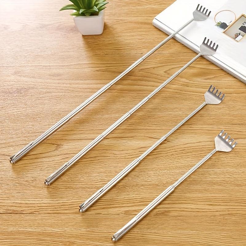 Stainless Steel Claw Back Scraper Telescopic Retractable Back Scratcher