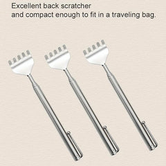 Stainless Steel Claw Back Scraper Telescopic Retractable Back Scratcher