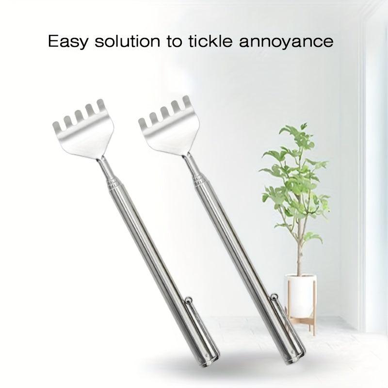 Stainless Steel Claw Back Scraper Telescopic Retractable Back Scratcher